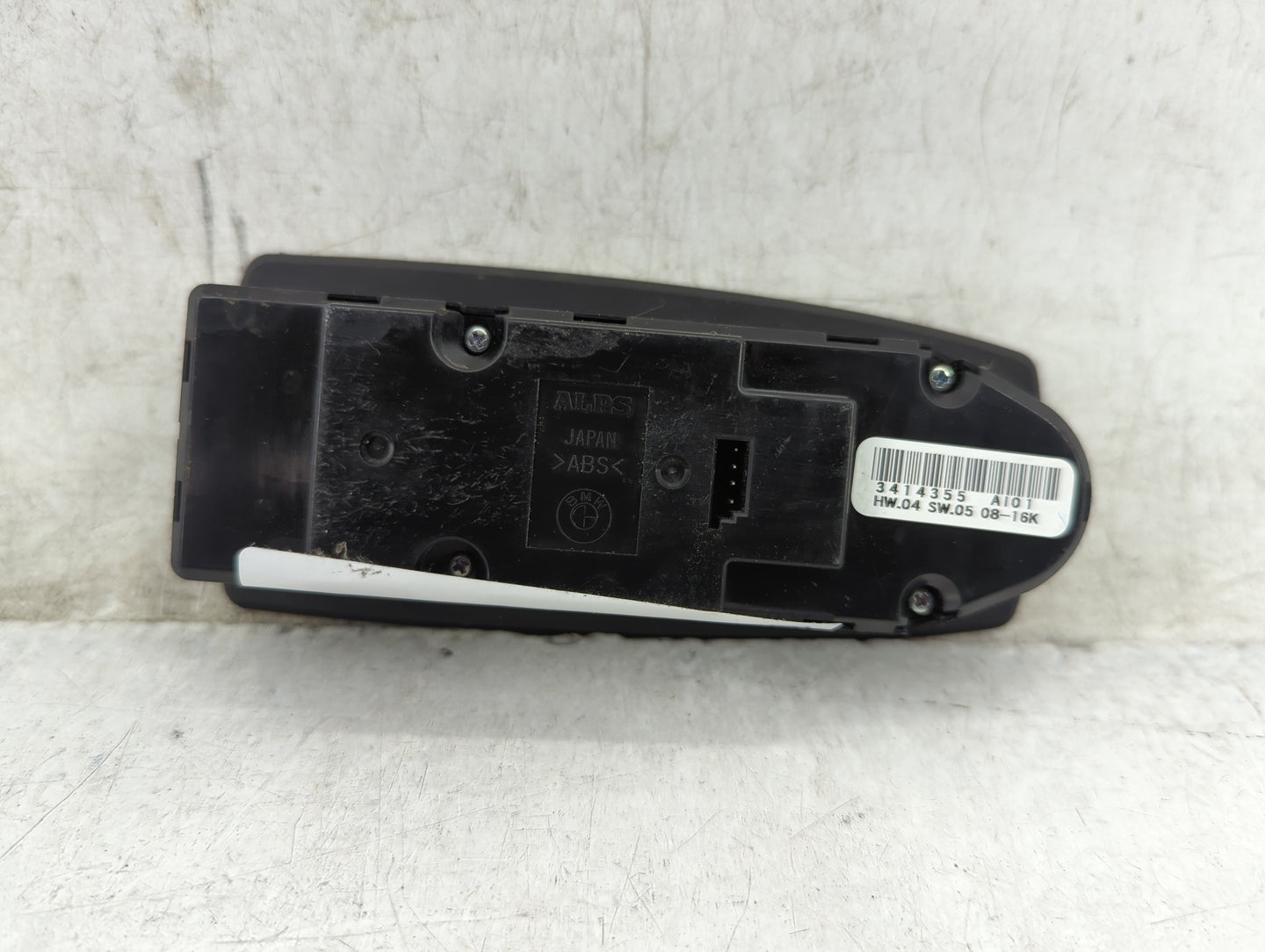 2004-2010 Bmw X3 Master Power Window Switch Replacement Driver Side Left P/N:3 402 734 3 411 746 Fits OEM Used Auto Parts - 