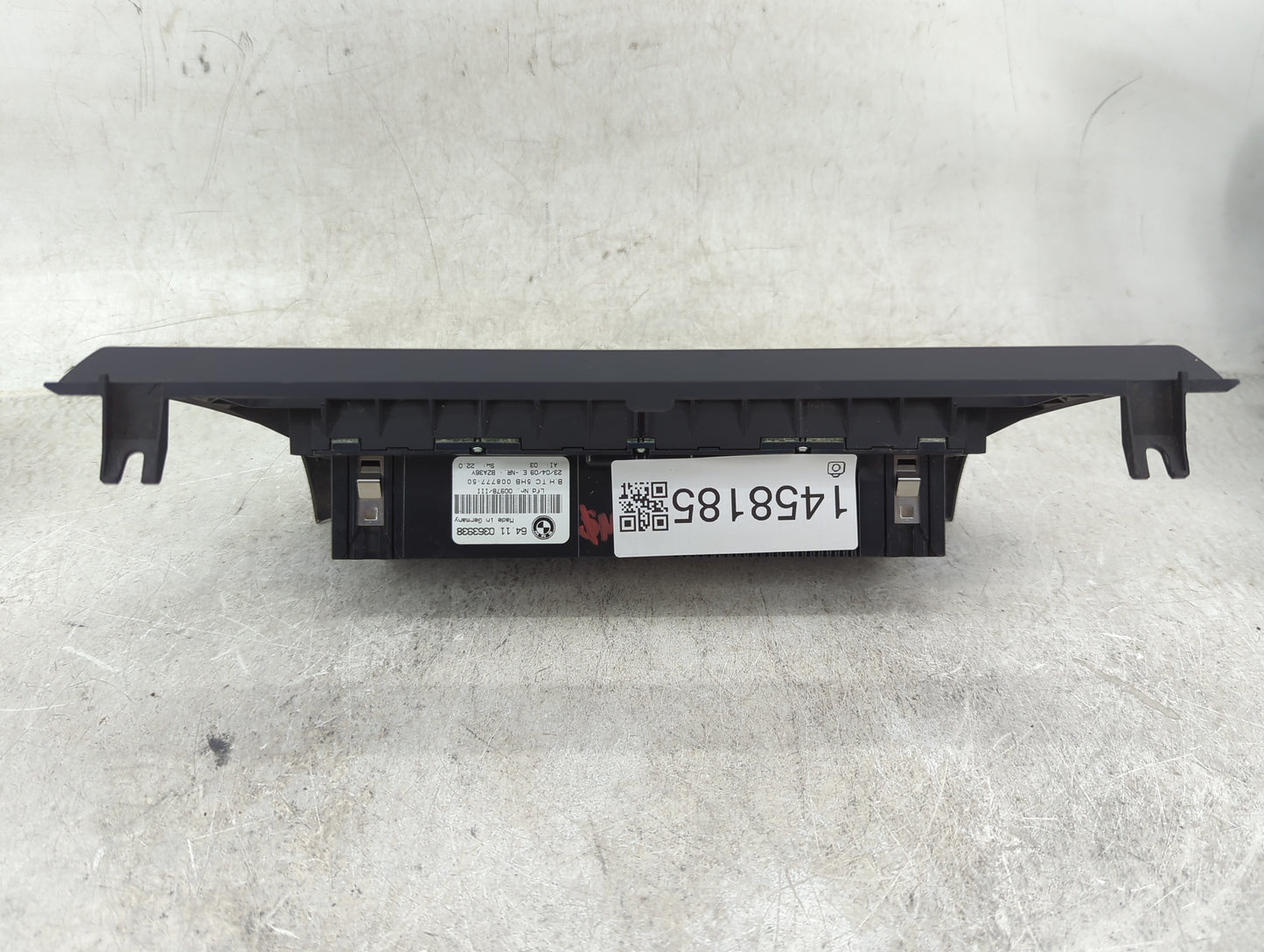 2004-2010 Bmw X3 Climate Control Module Temperature AC/Heater Replacement P/N:0363938 Fits Fits 2004 2005 2006 2007 2008 200