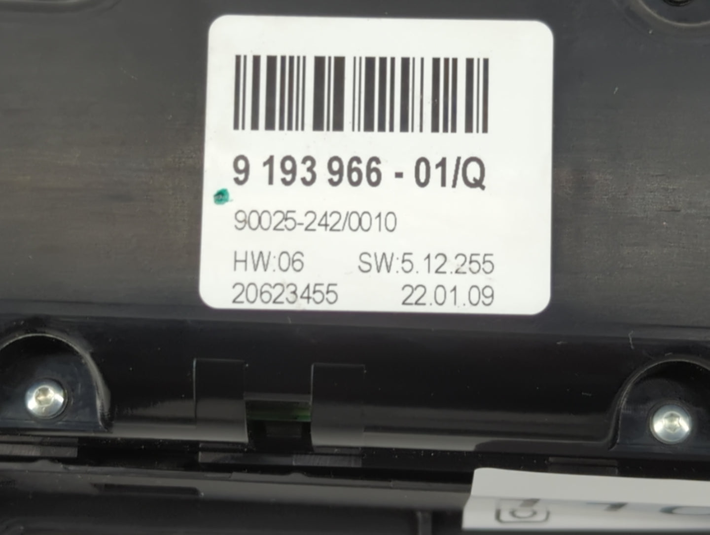 2007-2013 Bmw X5 Climate Control Module Temperature AC/Heater Replacement P/N:9 193 966-01 Fits OEM Used Auto Parts - Oemuse