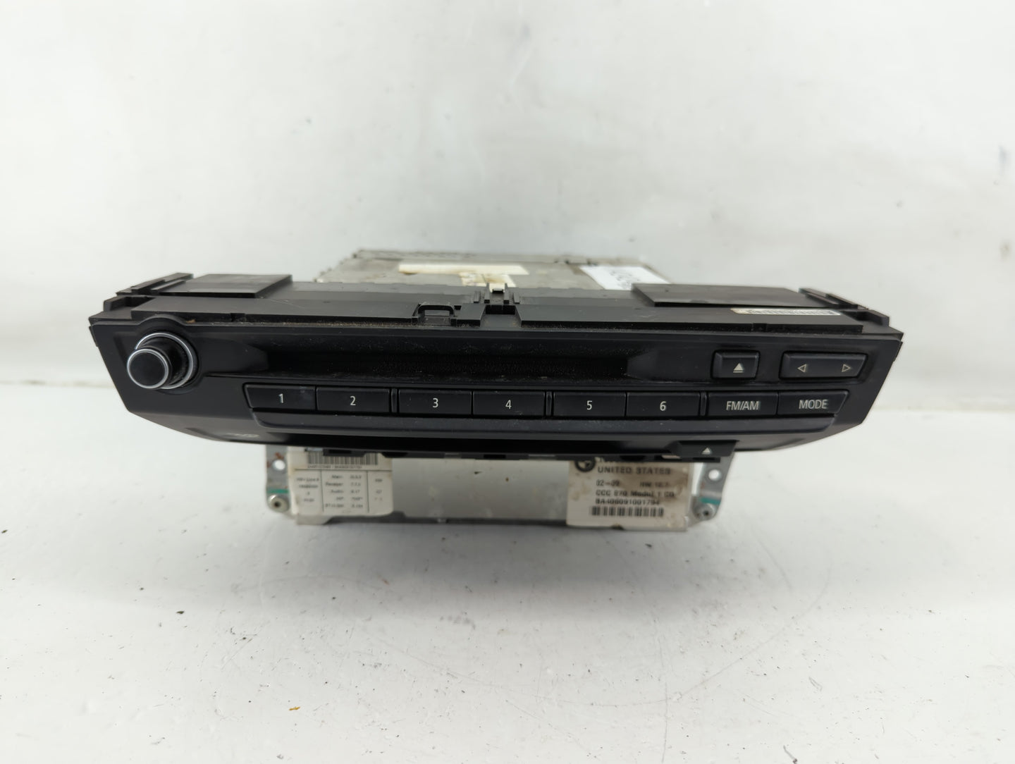 2007-2010 Bmw X5 Radio AM FM Cd Player Receiver Replacement P/N:4 829 419 Fits Fits 2007 2008 2009 2010 OEM Used Auto Parts 