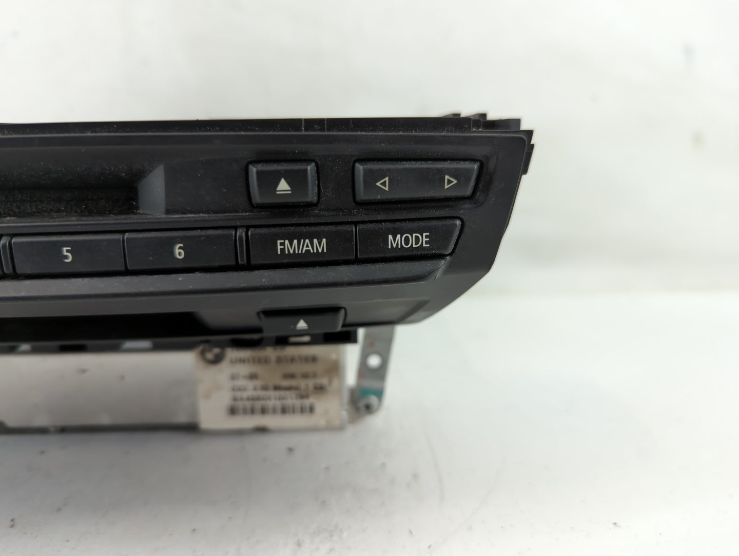 2007-2010 Bmw X5 Radio AM FM Cd Player Receiver Replacement P/N:4 829 419 Fits Fits 2007 2008 2009 2010 OEM Used Auto Parts 