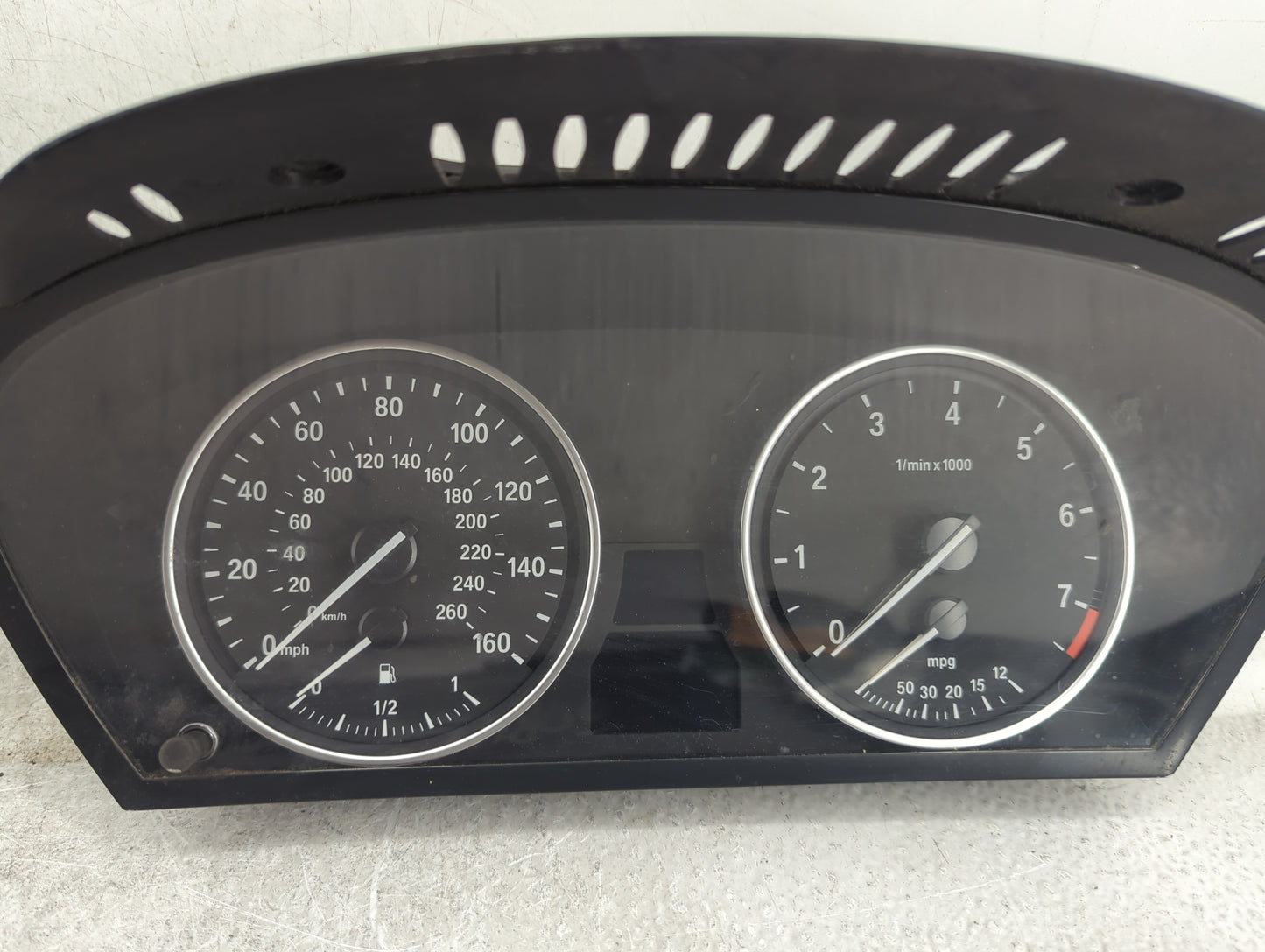 2007-2011 Bmw X5 Instrument Cluster Speedometer Gauges P/N:62539195682 A2C53333742 Miles:136K Fits Fits 2007 2008 2009 2010 