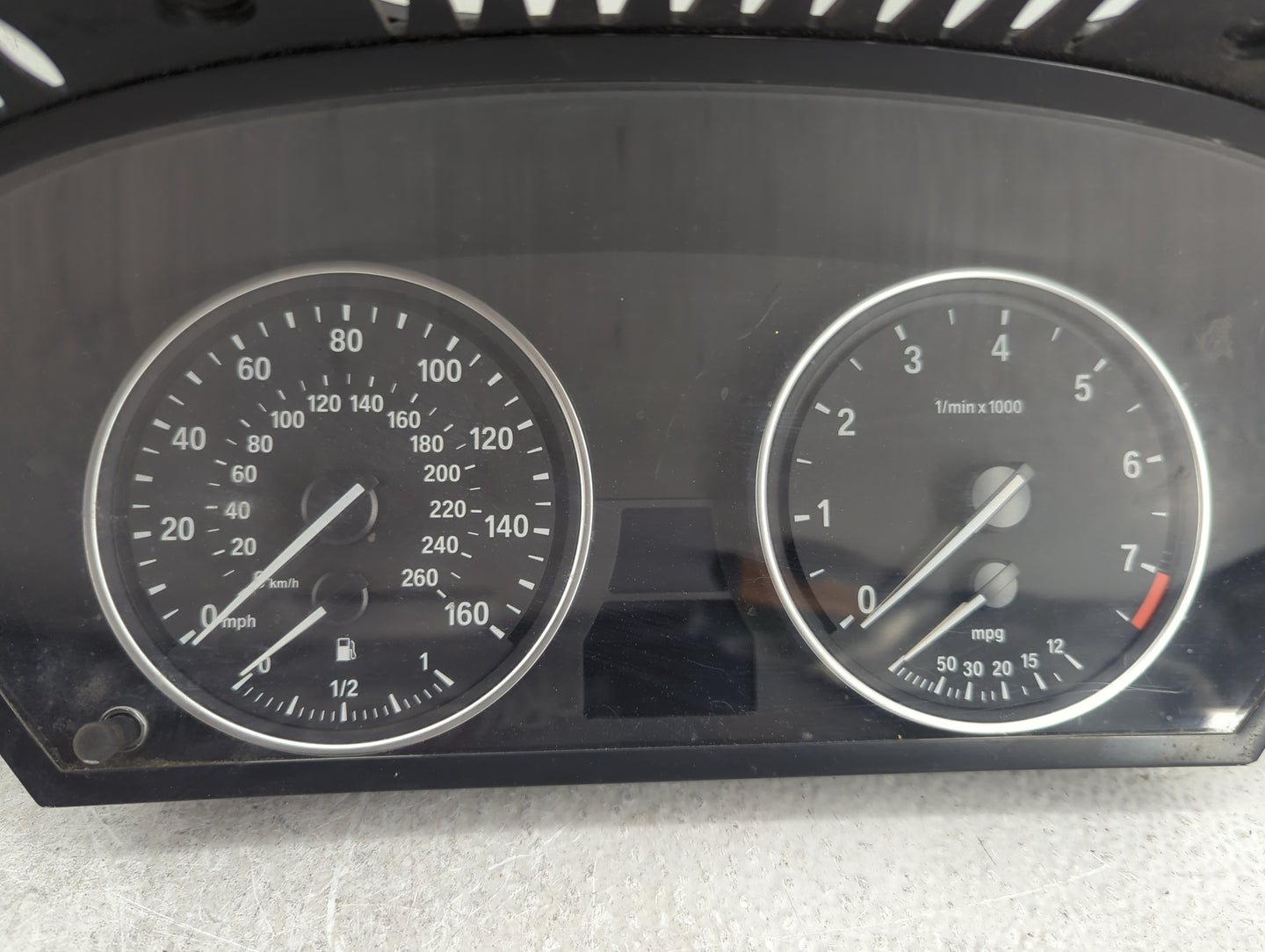 2007-2011 Bmw X5 Instrument Cluster Speedometer Gauges P/N:62539195682 A2C53333742 Miles:136K Fits Fits 2007 2008 2009 2010 