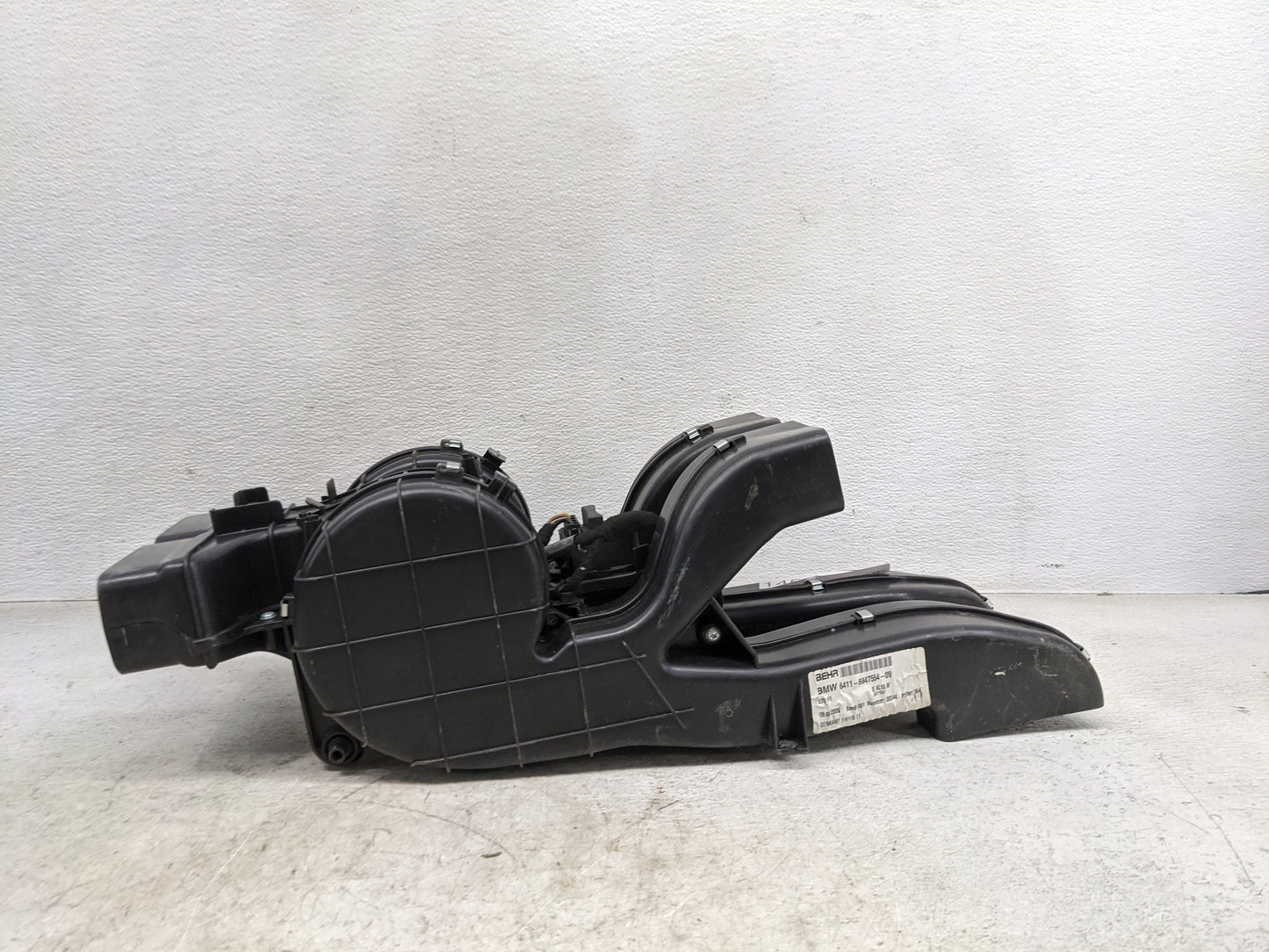 2009 Bmw X5 Heater AC Blower Motor P/N:64116947554 5HL008941-04, G4532002 Fits OEM Used Auto Parts - Oemusedautoparts1.com