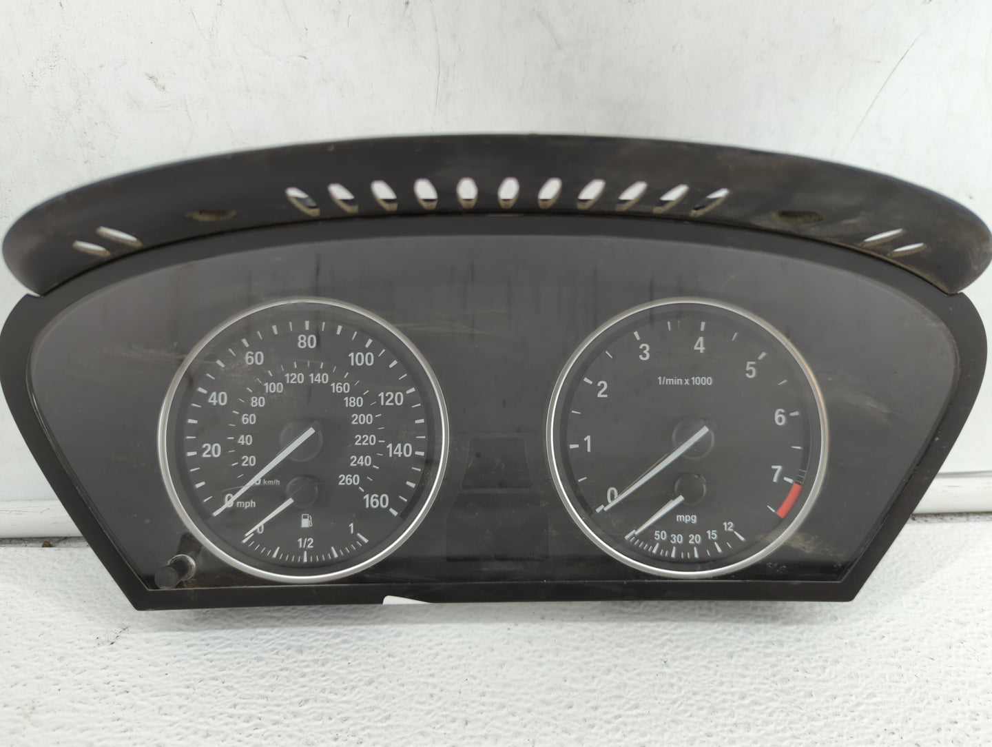 2007-2011 Bmw X5 Instrument Cluster Speedometer Gauges P/N:9 195 682 9 153 837, 9 143 829 Fits Fits 2007 2008 2009 2010 2011