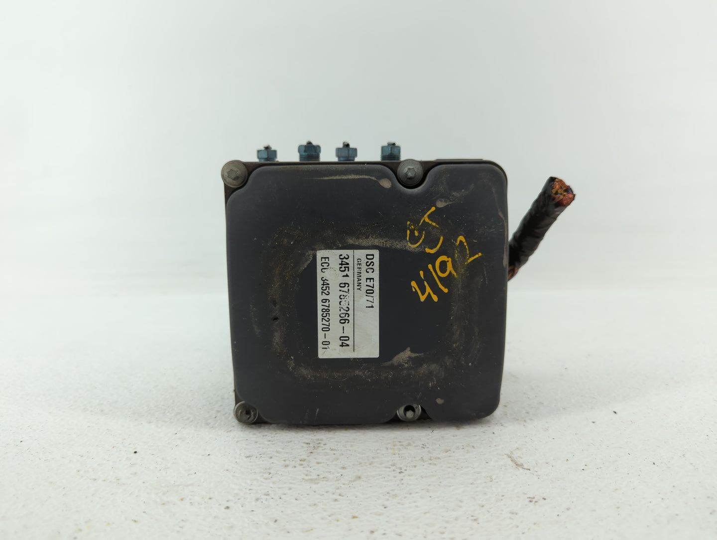 2007-2013 Bmw X5 ABS Pump Control Module Replacement P/N:3451 6785266-04 3451 6854702 Fits OEM Used Auto Parts - Oemusedauto