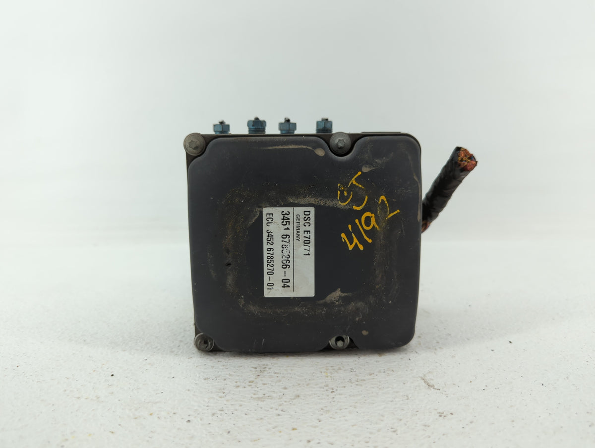 2007-2013 Bmw X5 Anti-Lock Brake ABS Pump Module Actuator OEM P/N:3451 6785266-04 3451 6854702 Fits OEM Used Auto Parts - Oe