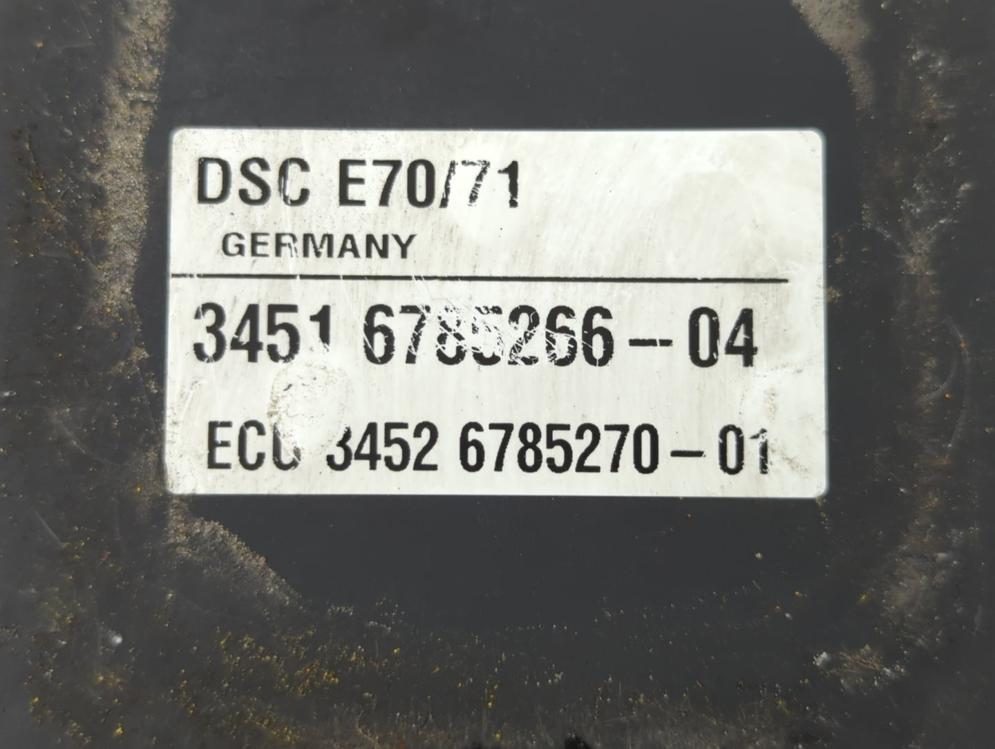 2007-2013 Bmw X5 ABS Pump Control Module Replacement P/N:3451 6785266-04 3451 6854702 Fits OEM Used Auto Parts - Oemusedauto