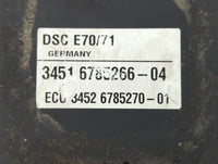 2007-2013 Bmw X5 Anti-Lock Brake ABS Pump Module Actuator OEM P/N:3451 6785266-04 3451 6854702 Fits OEM Used Auto Parts - Oe