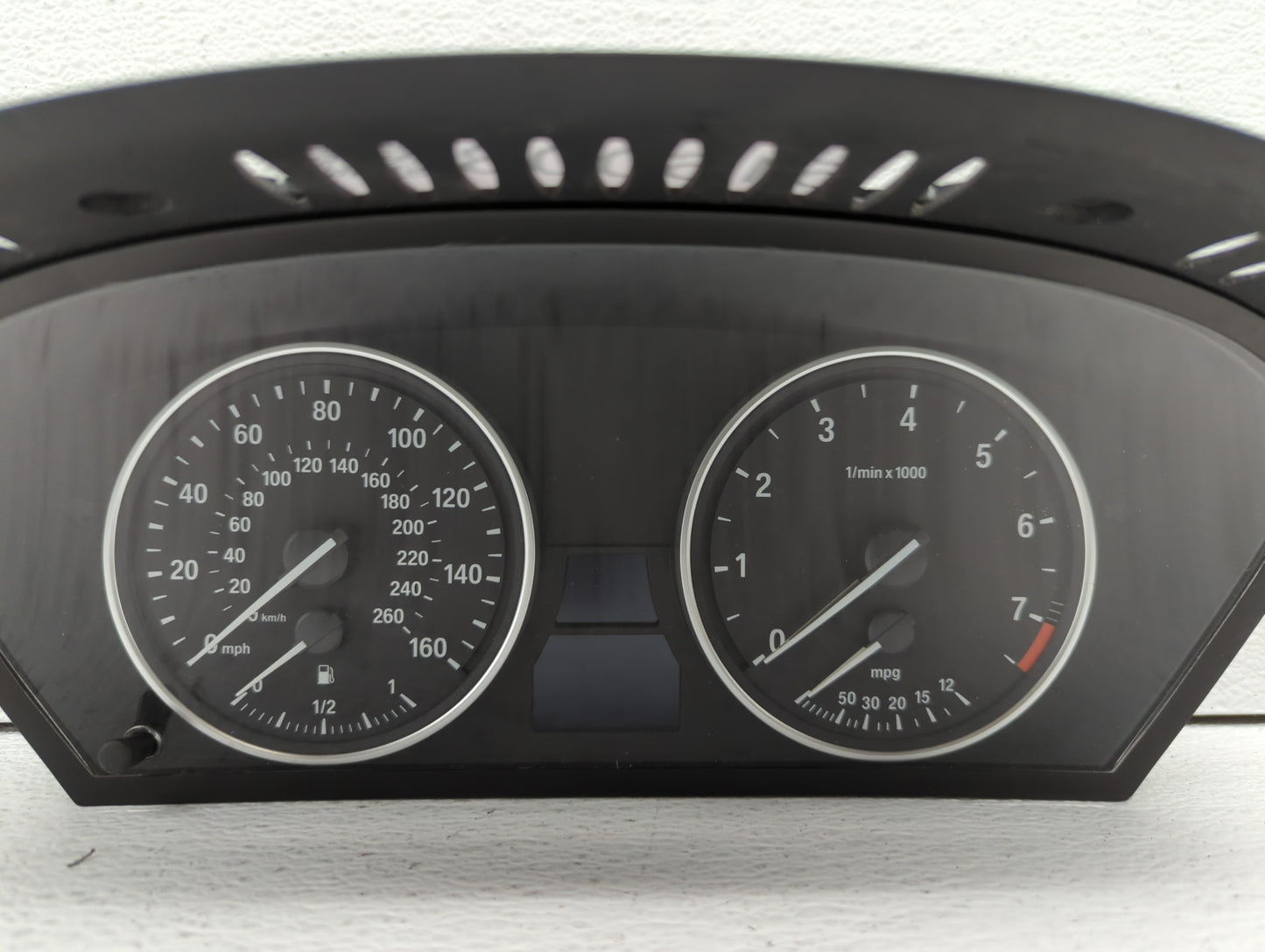 2007-2011 Bmw X5 Instrument Cluster Speedometer Gauges P/N:9 195 682 9 153 837, 9 143 829 Fits Fits 2007 2008 2009 2010 2011