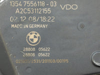 2007-2010 Bmw X5 Throttle Body P/N:1354 7556118-03 Fits Fits 2007 2008 2009 2010 2011 2012 2013 OEM Used Auto Parts - Oemuse
