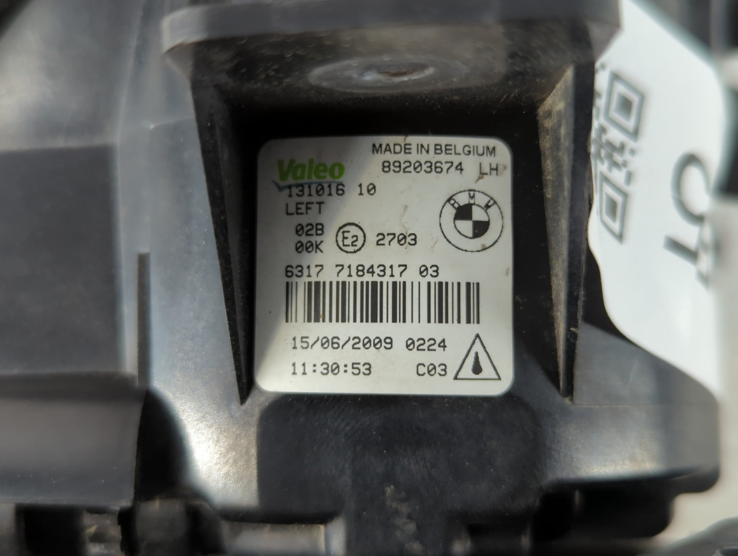 2007-2013 Bmw X5 Driver Left Oem Front Light Lamp - Oemusedautoparts1.com
