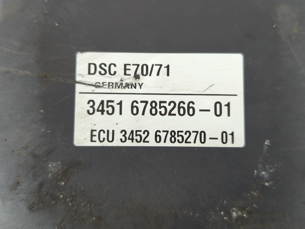 2007-2013 Bmw X5 Anti-Lock Brake ABS Pump Module Actuator OEM P/N:3451 6785266-01 Fits OEM Used Auto Parts - Oemusedautopart