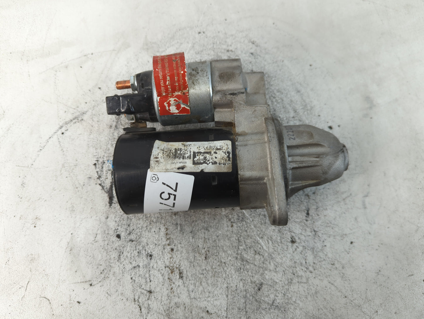 2007-2011 Bmw X5 Car Starter Motor Solenoid OEM P/N:22207040 Fits Fits 2005 2006 2007 2008 2009 2010 2011 OEM Used Auto Part