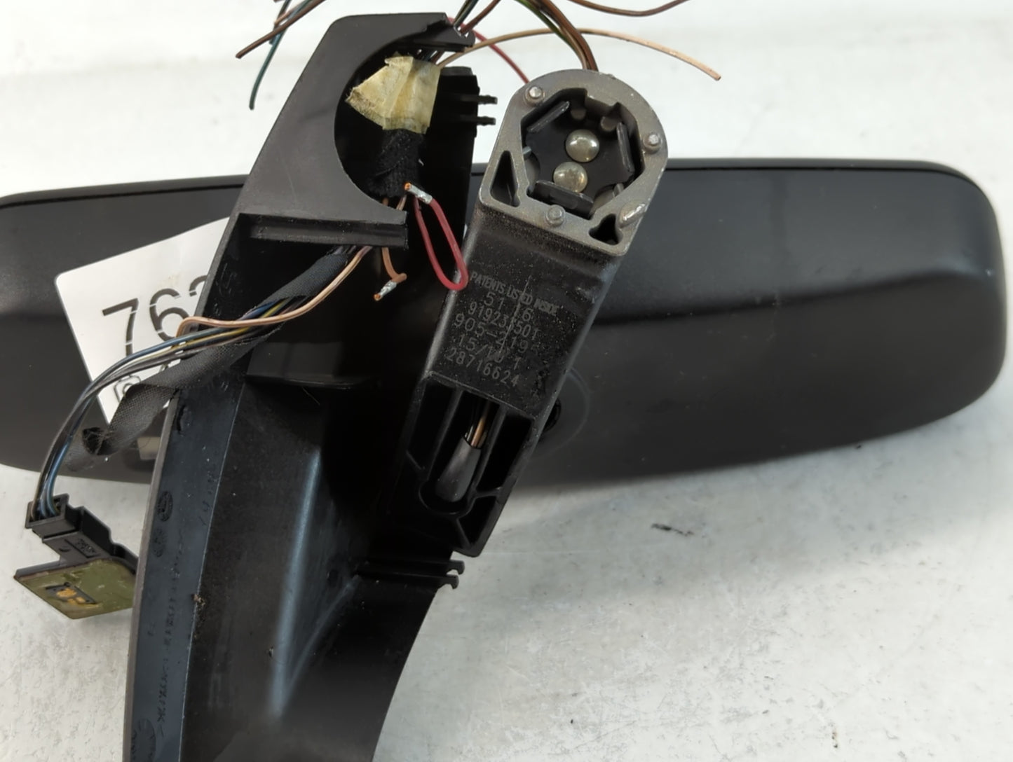 2009 Bmw X5 Interior Rear View Mirror Replacement OEM P/N:IE11025891 Fits OEM Used Auto Parts - Oemusedautoparts1.com
