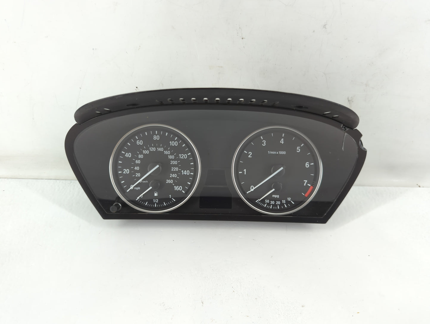 2007-2011 Bmw X5 Instrument Cluster Speedometer Gauges P/N:934539007 Fits Fits 2007 2008 2009 2010 2011 OEM Used Auto Parts 