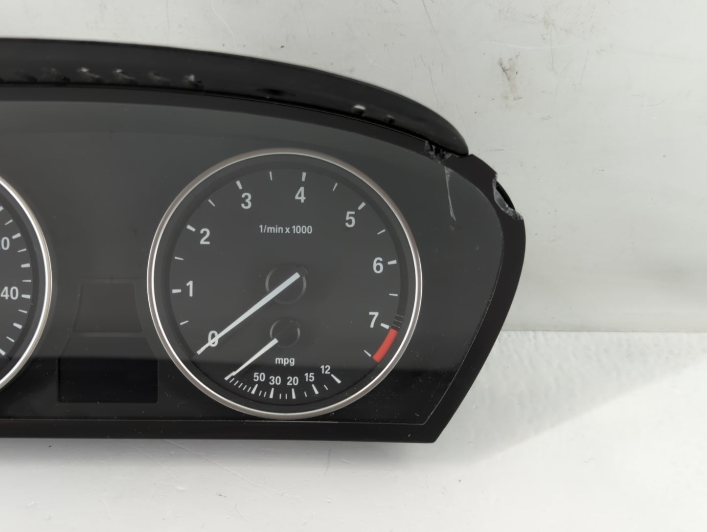 2007-2011 Bmw X5 Instrument Cluster Speedometer Gauges P/N:934539007 Fits Fits 2007 2008 2009 2010 2011 OEM Used Auto Parts 
