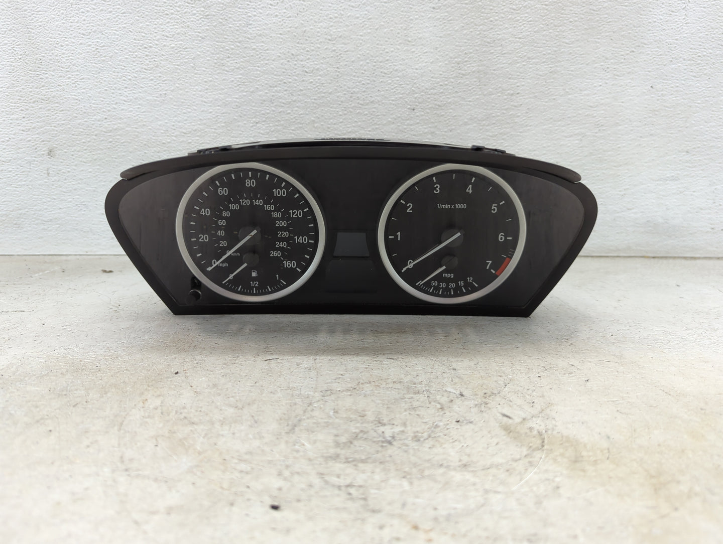 2008-2011 Bmw X6 Instrument Cluster Speedometer Gauges P/N:735611863 Miles: Fits Fits 2008 2009 2010 2011 OEM Used Auto Part