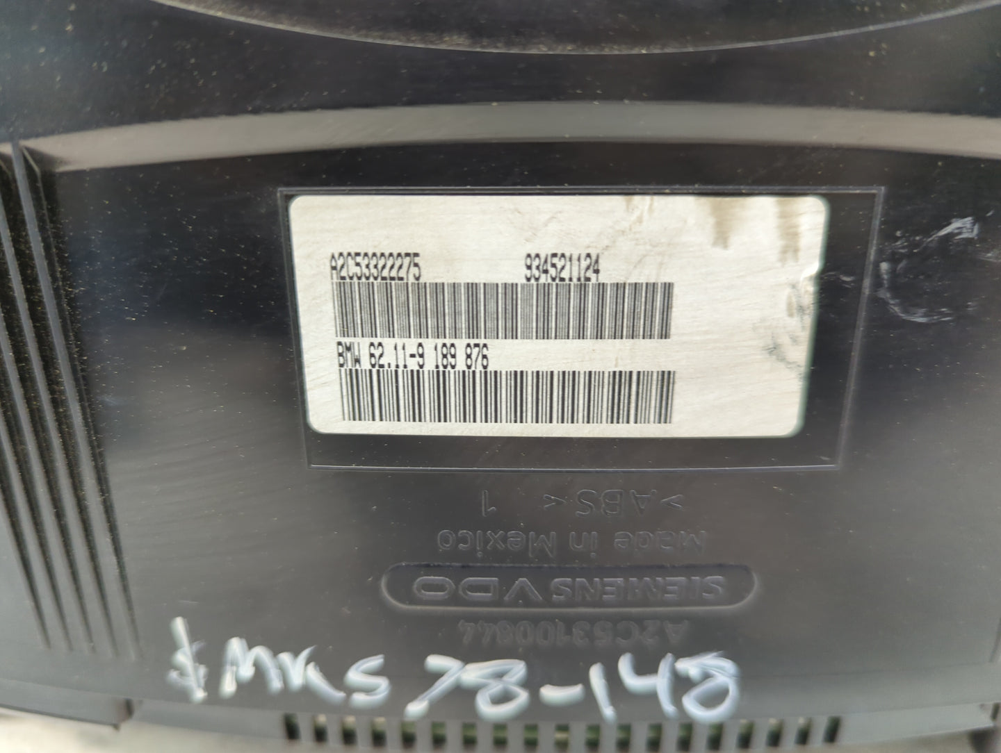 2008-2011 Bmw X6 Instrument Cluster Speedometer Gauges P/N:735611863 Miles: Fits Fits 2008 2009 2010 2011 OEM Used Auto Part
