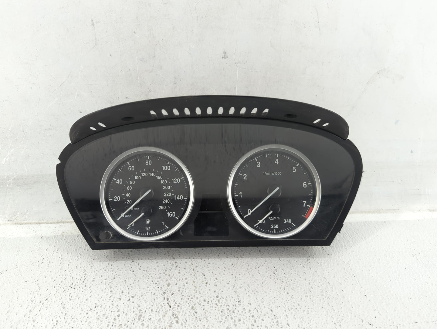 2008-2011 Bmw X6 Instrument Cluster Speedometer Gauges P/N:735611863 Fits Fits 2008 2009 2010 2011 OEM Used Auto Parts - Oem