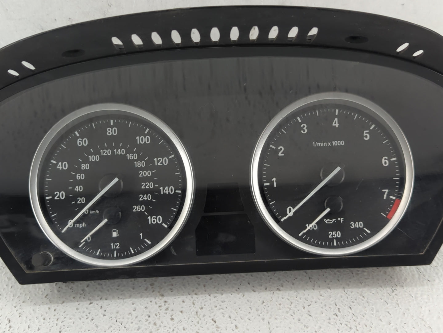 2008-2011 Bmw X6 Instrument Cluster Speedometer Gauges P/N:735611863 Fits Fits 2008 2009 2010 2011 OEM Used Auto Parts - Oem