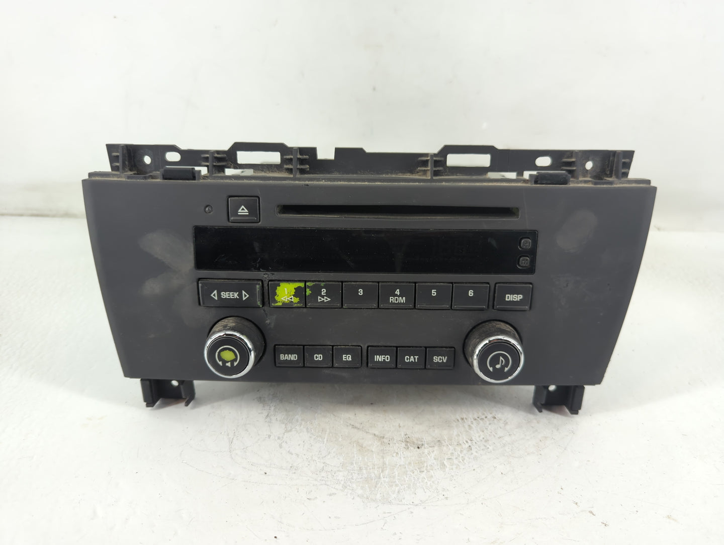 2009 Buick Allure Radio AM FM Cd Player Receiver Replacement P/N:25875834 Fits OEM Used Auto Parts - Oemusedautoparts1.com