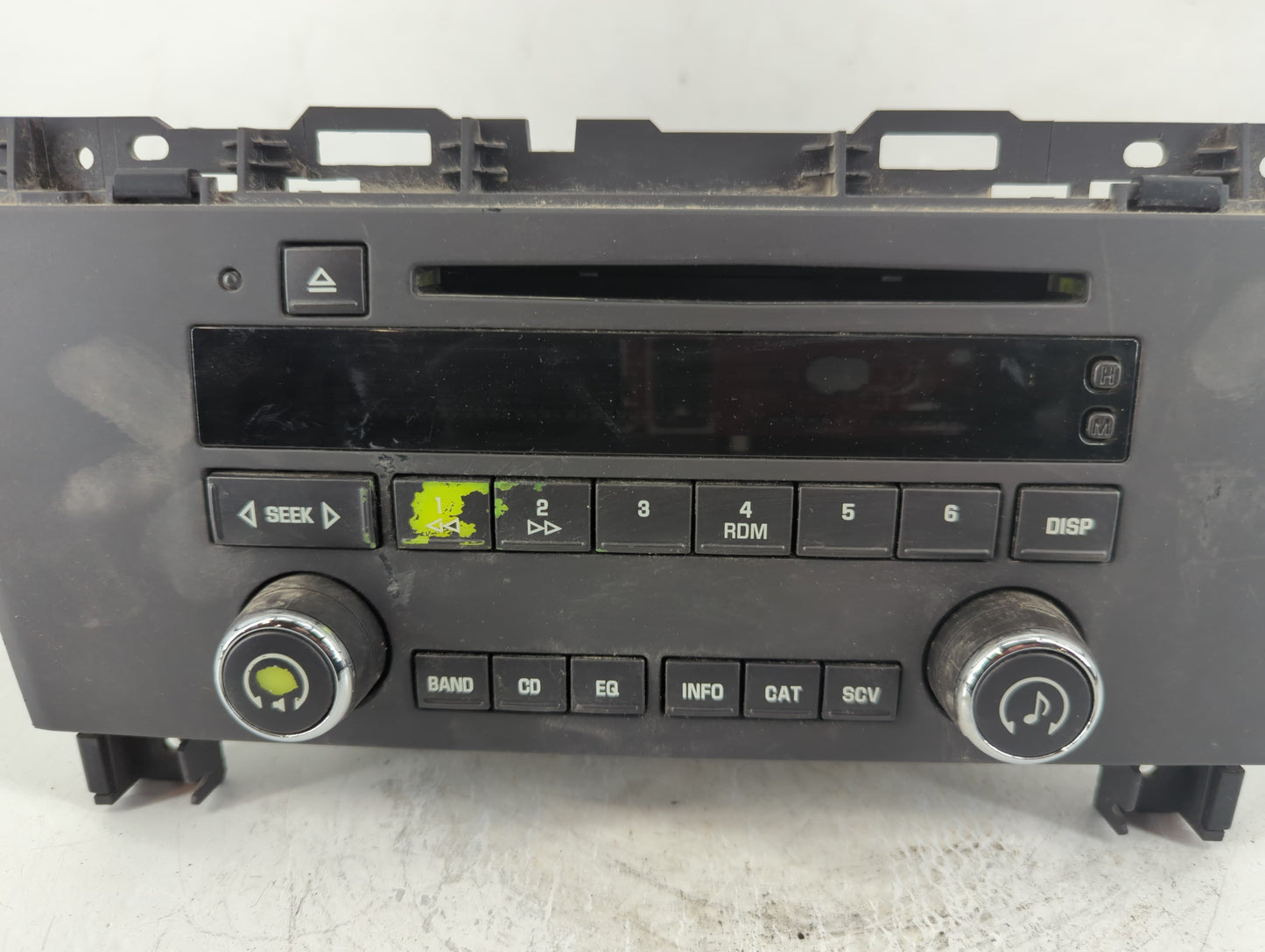 2009 Buick Allure Radio AM FM Cd Player Receiver Replacement P/N:25875834 Fits OEM Used Auto Parts - Oemusedautoparts1.com