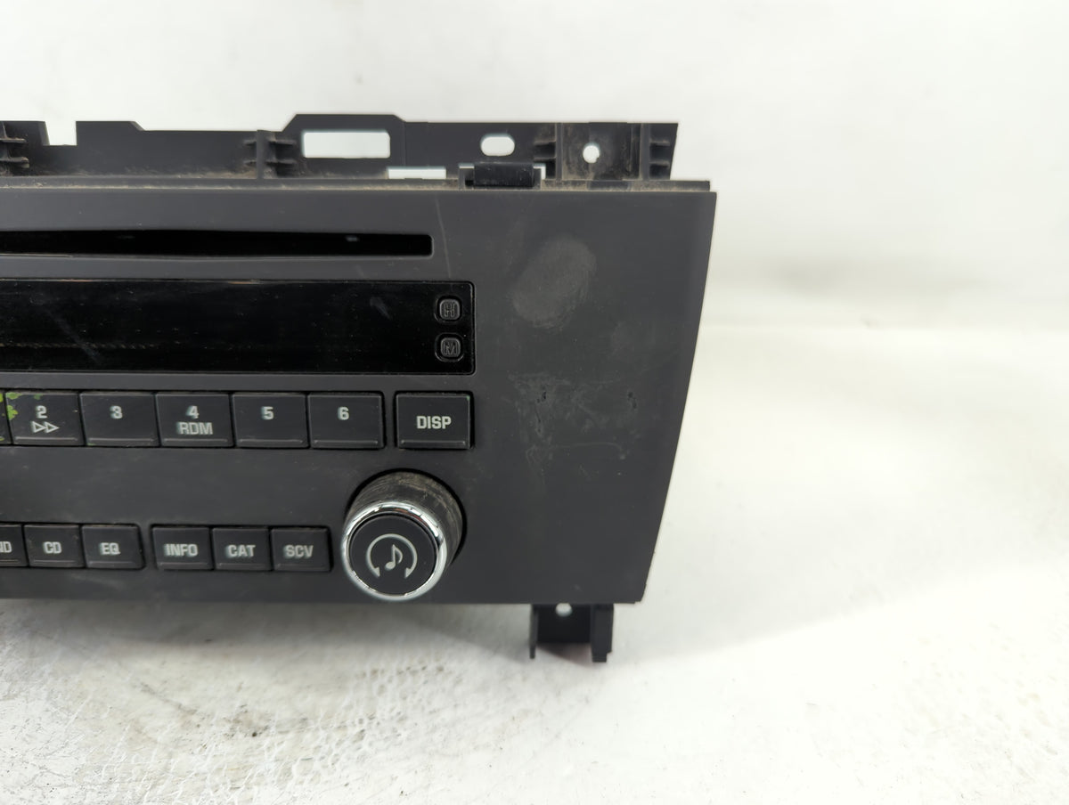 2009 Buick Allure Radio AM FM Cd Player Receiver Replacement P/N:25875834 OEM Used Auto Parts - Oemusedautoparts1.com