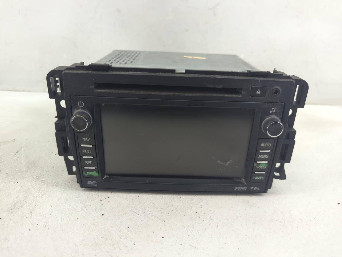 2009 Buick Enclave Radio AM FM Cd Player Receiver Replacement P/N:28181386 20792738 Fits OEM Used Auto Parts - Oemusedautopa