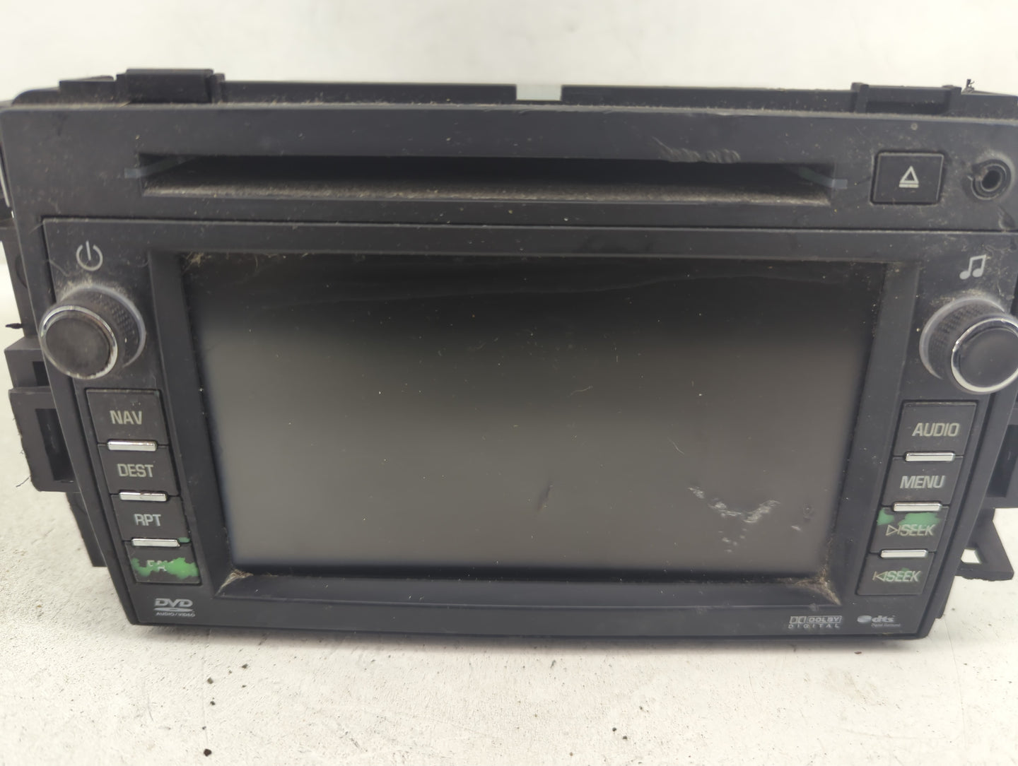 2009 Buick Enclave Radio AM FM Cd Player Receiver Replacement P/N:28181386 20792738 Fits OEM Used Auto Parts - Oemusedautopa