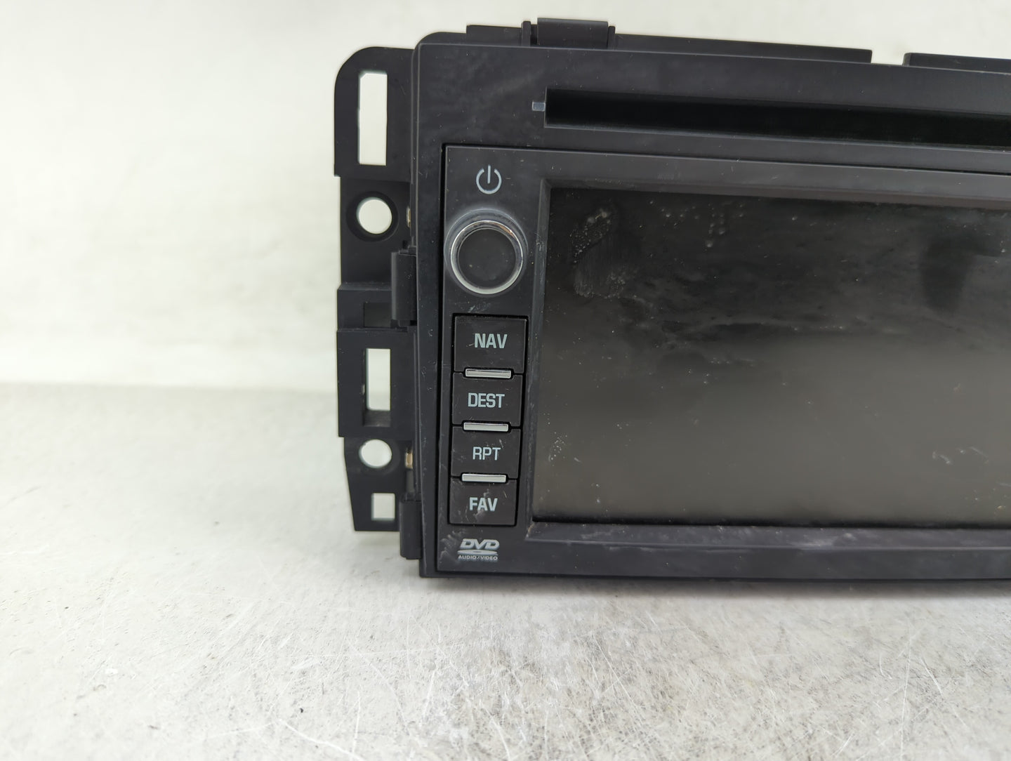 2009 Buick Enclave Radio AM FM Cd Player Receiver Replacement P/N:20792738 28181386, 09GMT967BTNAV2 Fits OEM Used Auto Parts