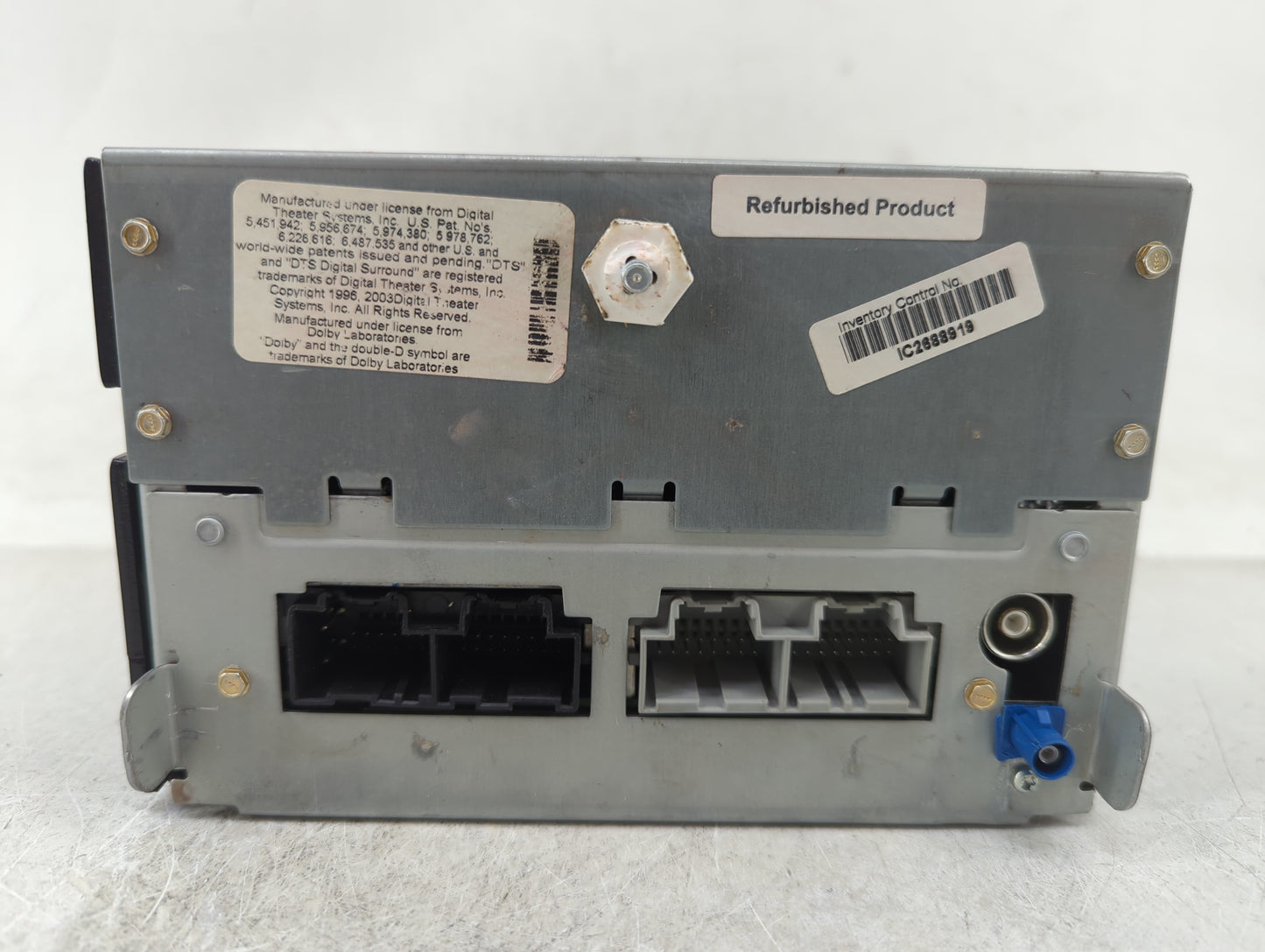 2009 Buick Enclave Radio AM FM Cd Player Receiver Replacement P/N:20792738 28181386, 09GMT967BTNAV2 Fits OEM Used Auto Parts