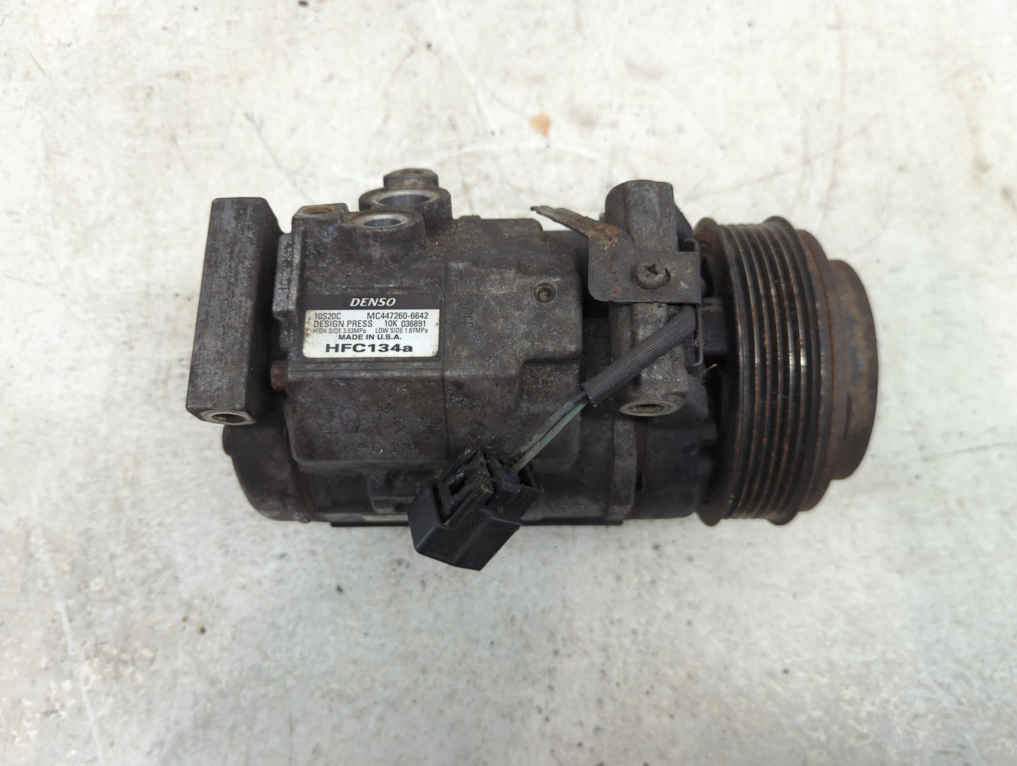 2008-2012 Buick Enclave Air Conditioning A/c Ac Compressor Oem - Oemusedautoparts1.com