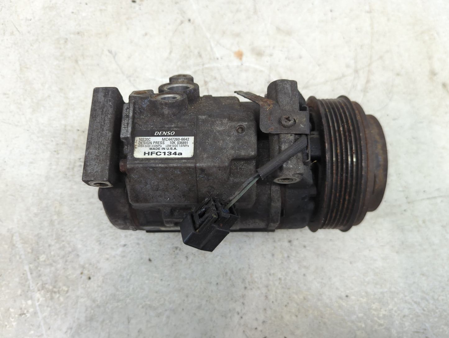 2008-2012 Buick Enclave Air Conditioning A/c Ac Compressor Oem - Oemusedautoparts1.com