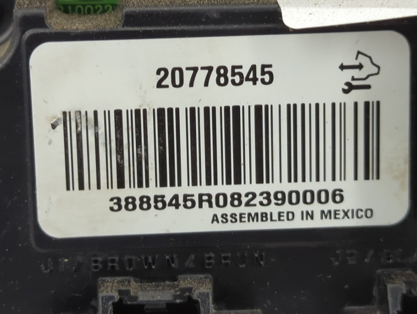 2008-2012 Buick Enclave Climate Control Module Temperature AC/Heater Replacement P/N:20778545 Fits Fits 2008 2009 2010 2011 