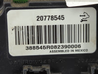 2008-2012 Buick Enclave Climate Control Module Temperature AC/Heater Replacement P/N:20778545 Fits Fits 2008 2009 2010 2011 