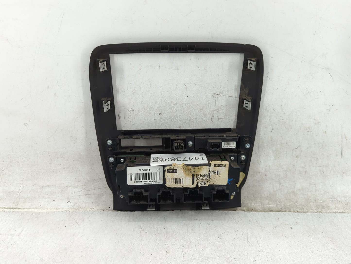 2008-2012 Buick Enclave Climate Control Module Temperature AC/Heater Replacement P/N:20778545 Fits Fits 2008 2009 2010 2011 