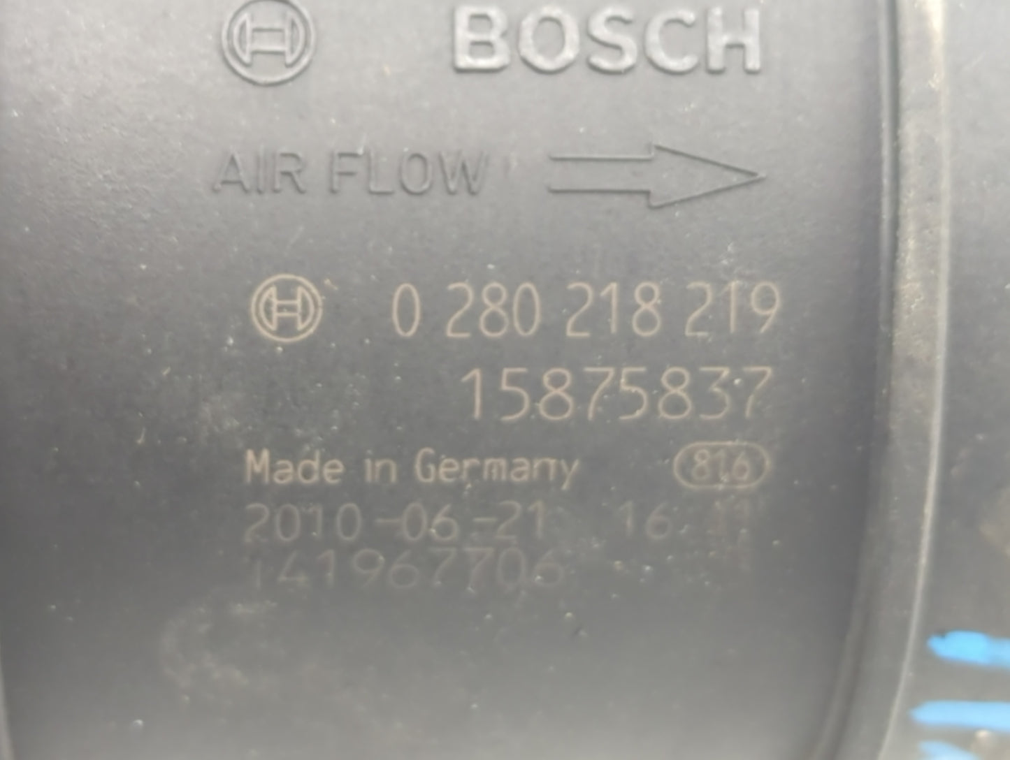 2009-2011 Buick Enclave Mass Air Flow Meter Maf - Oemusedautoparts1.com