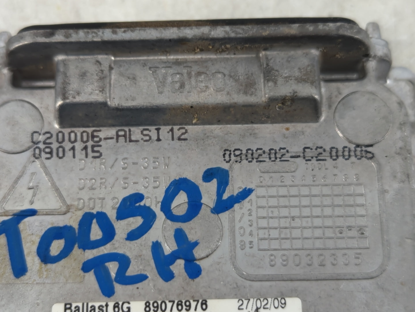 2008-2012 Buick Enclave Headlight Ballast Head Light - Oemusedautoparts1.com