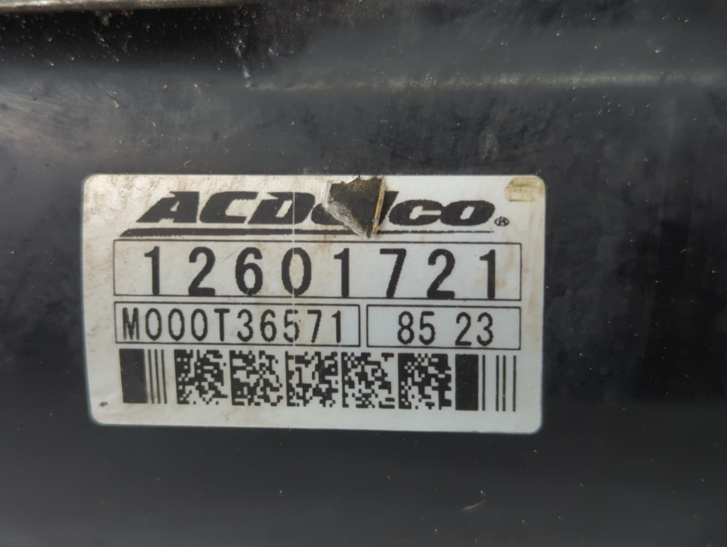 2008-2017 Buick Enclave Car Starter Motor Solenoid OEM P/N:M000T3651 12601721 Fits OEM Used Auto Parts - Oemusedautoparts1.c