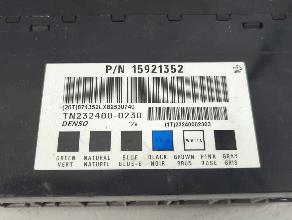 2008-2012 Buick Enclave Body Control Module Bcm Inner Cabin Fuse Box 879429 - Oemusedautoparts1.com