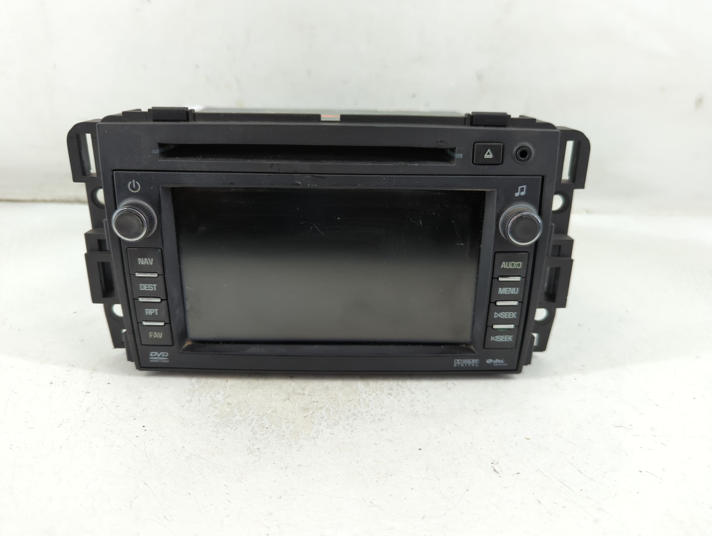 2009 Buick Enclave Radio AM FM Cd Player Receiver Replacement P/N:25175095 Fits OEM Used Auto Parts - Oemusedautoparts1.com