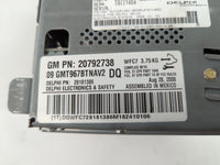 2009 Buick Enclave Radio AM FM Cd Player Receiver Replacement P/N:20792738 Fits OEM Used Auto Parts - Oemusedautoparts1.com