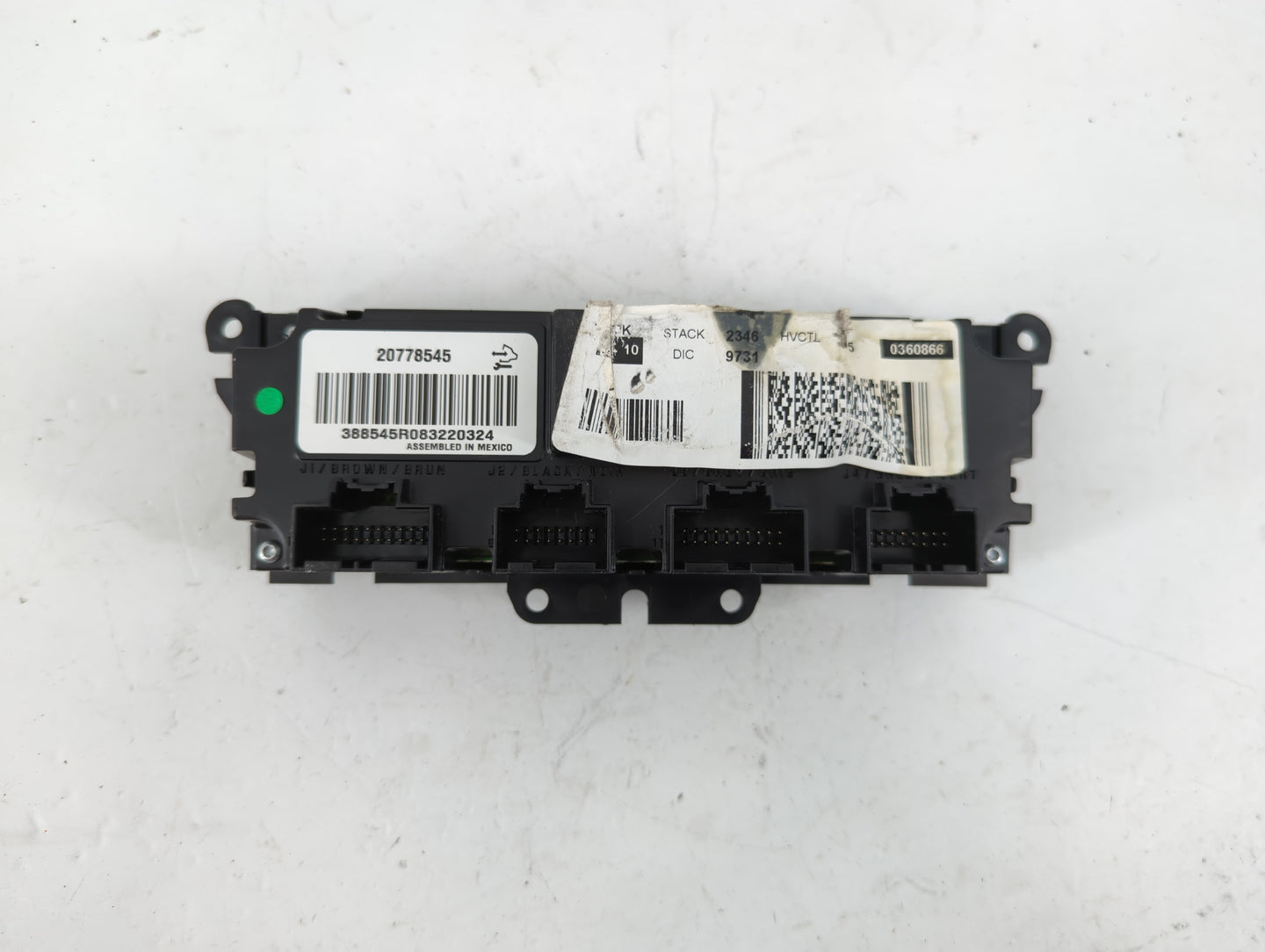 2008-2016 Buick Enclave Climate Control Module Temperature AC/Heater Replacement P/N:20778545 Fits OEM Used Auto Parts - Oem