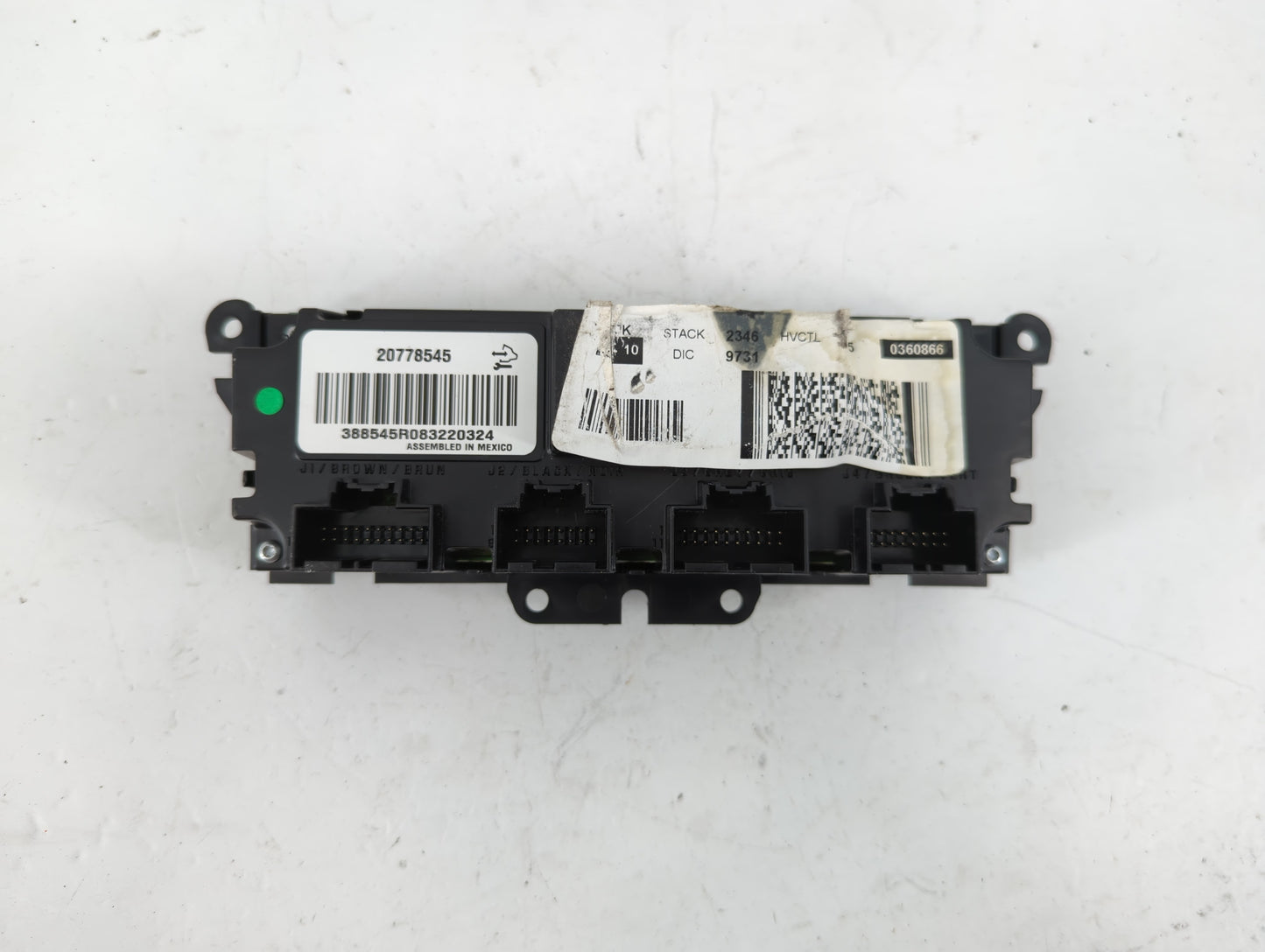 2008-2016 Buick Enclave Climate Control Module Temperature AC/Heater Replacement P/N:20778545 Fits OEM Used Auto Parts - Oem