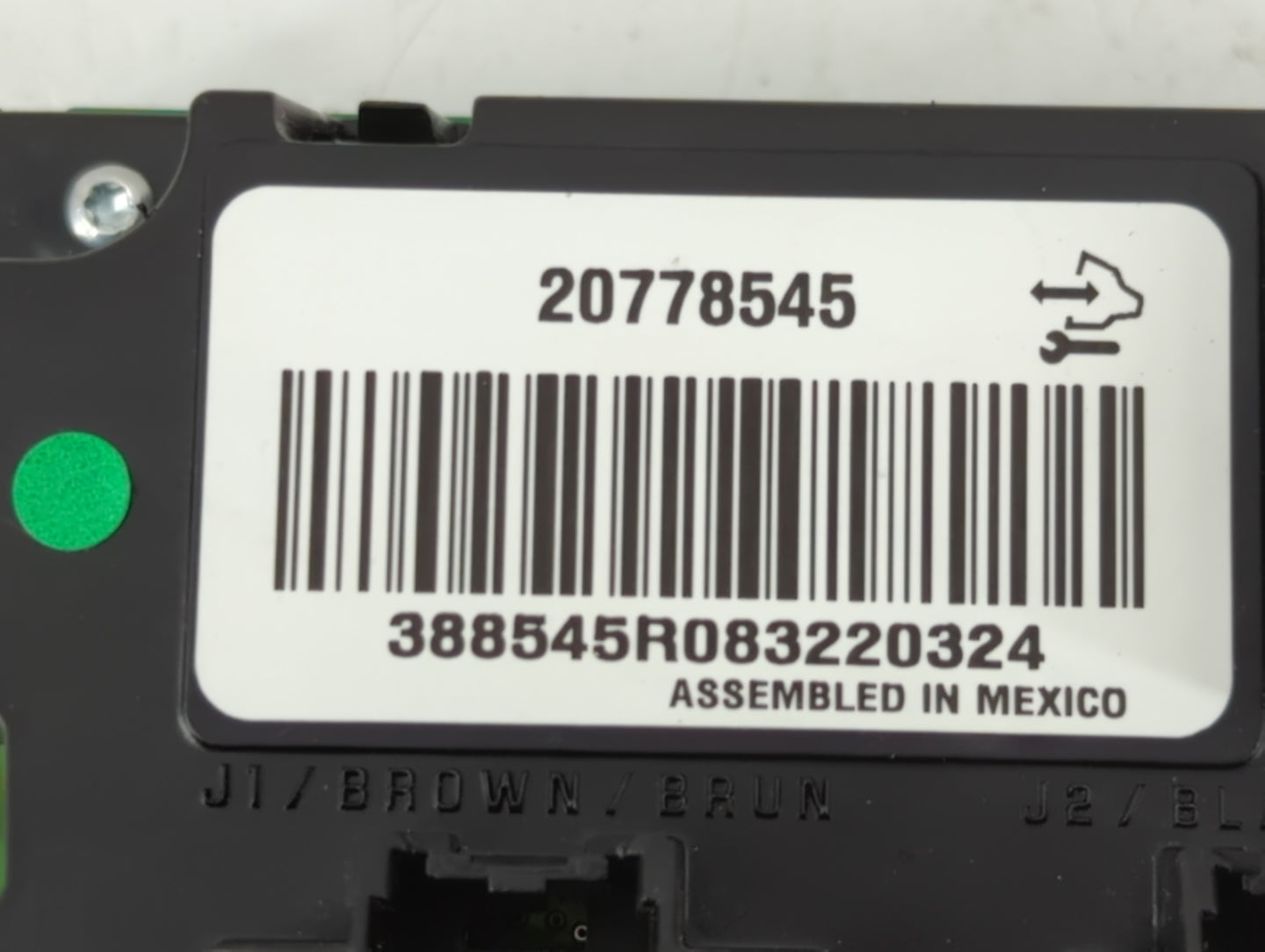 2008-2016 Buick Enclave Climate Control Module Temperature AC/Heater Replacement P/N:20778545 Fits OEM Used Auto Parts - Oem