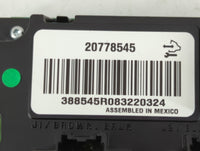 2008-2016 Buick Enclave Climate Control Module Temperature AC/Heater Replacement P/N:20778545 Fits OEM Used Auto Parts - Oem