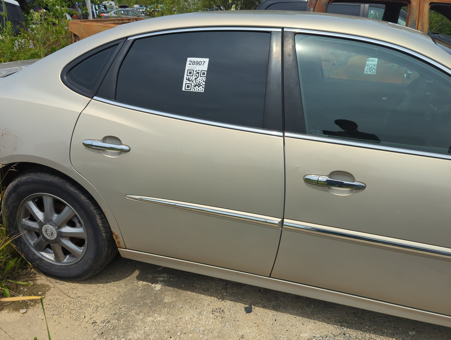 2005-2009 Buick Lacrosse Passenger Rear Door Oem - Oemusedautoparts1.com