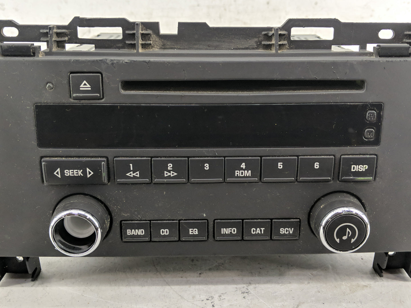2007-2009 Buick Lacrosse Radio AM FM Cd Player Receiver Replacement P/N:25875834 Fits Fits 2007 2008 2009 OEM Used Auto Part