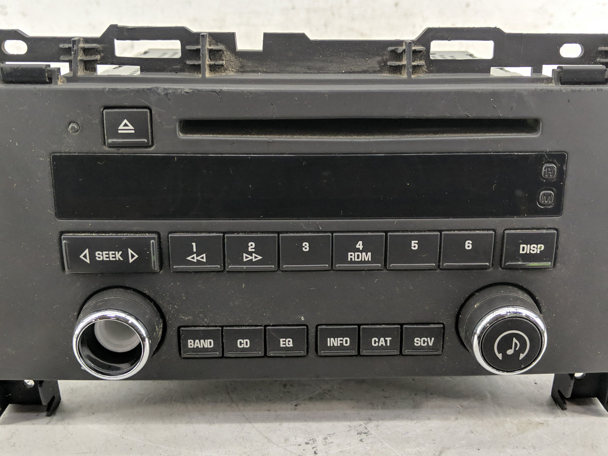 2007-2009 Buick Lacrosse Radio AM FM Cd Player Receiver Replacement P/N:25875834 Fits Fits 2007 2008 2009 OEM Used Auto Part